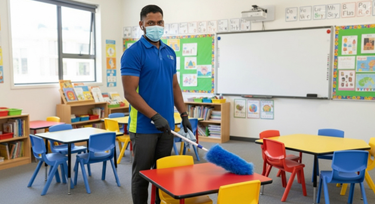 School cleaning