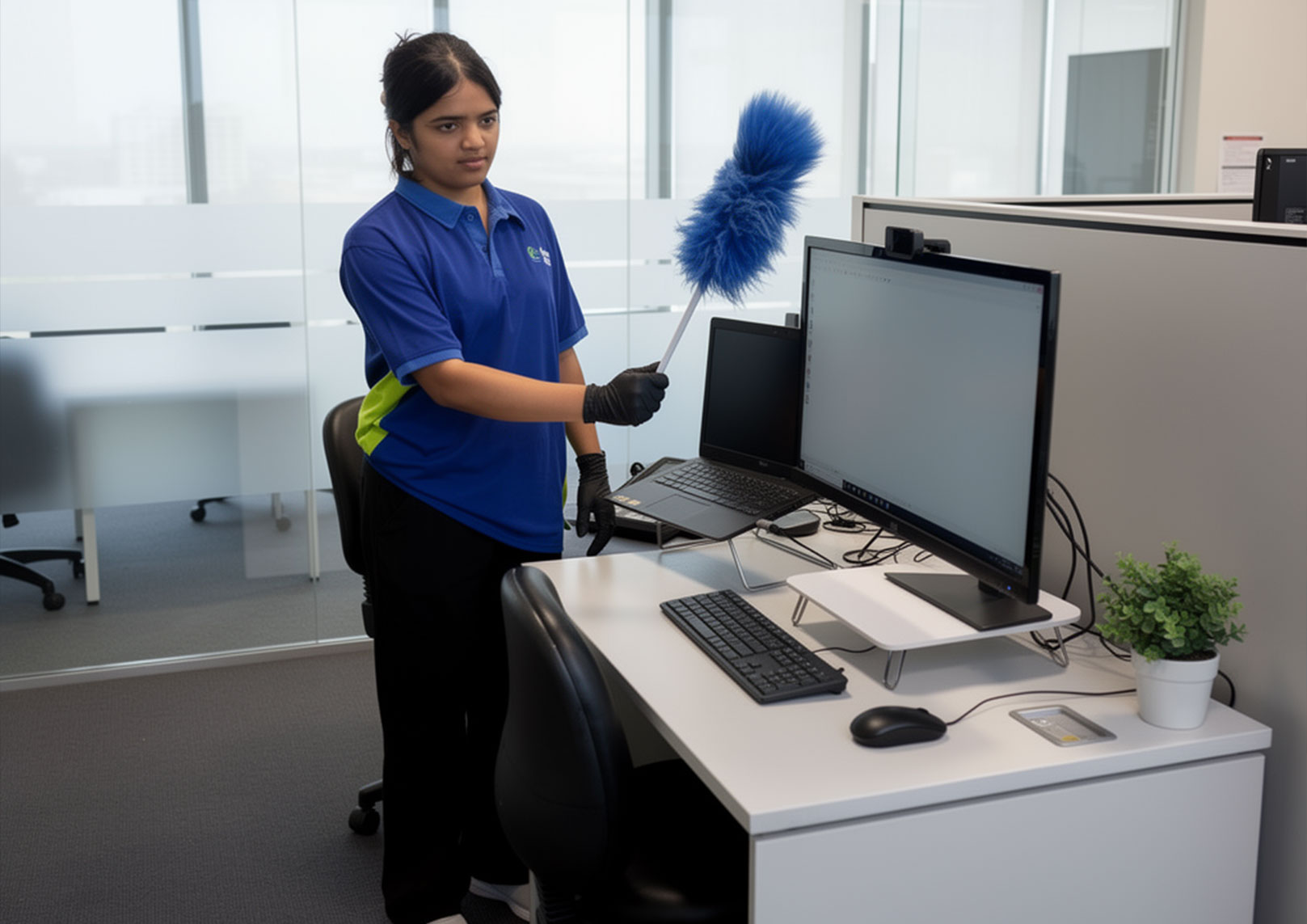 cleaning tools used in commercial cleaning