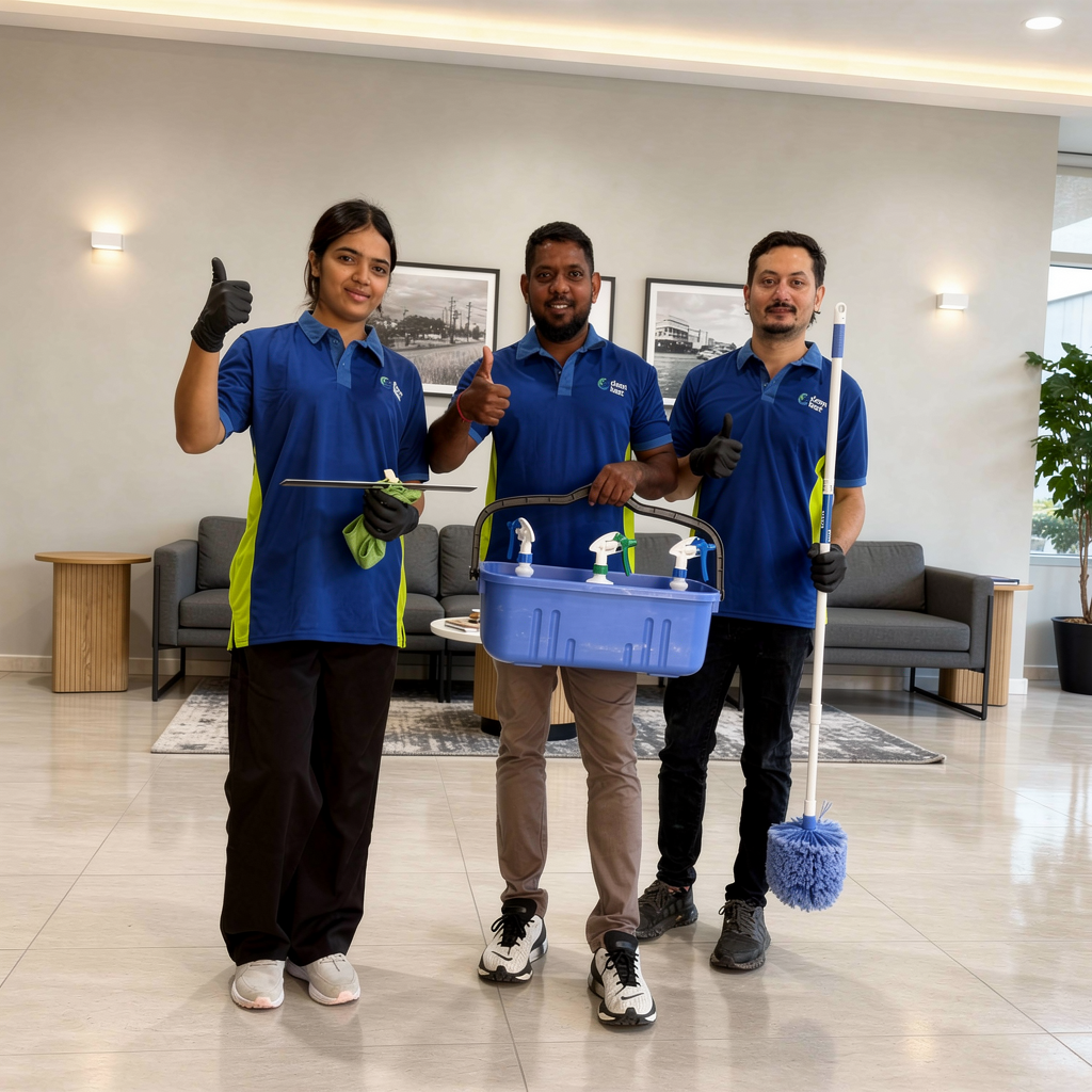 office deep cleaning process